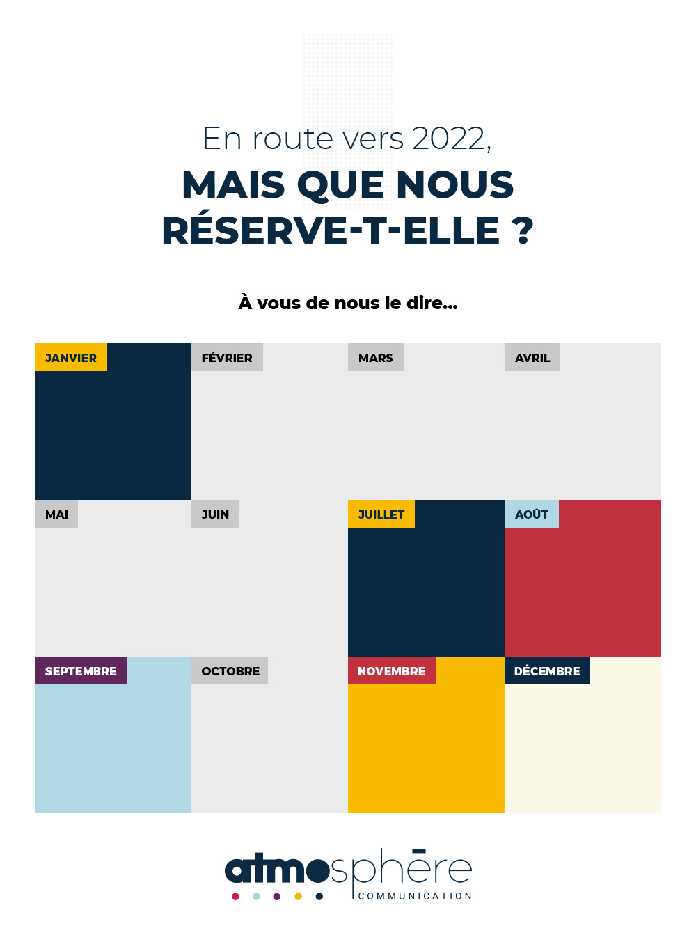 Votre calendrier Atmosphère 2022