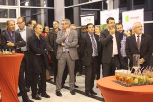 Inauguration des nouveaux locaux Le Mener, ZAC de Beuzon à Ecouflant, le 15 novembre 2013